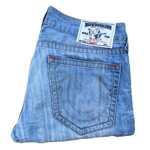 True Religion Jeans Size 34 STRAIGHT Blue